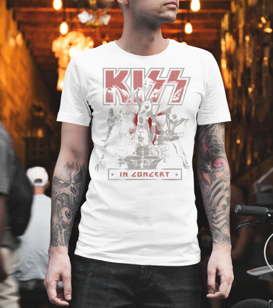 KISS Live Band Performance In Concert T-Shirt
