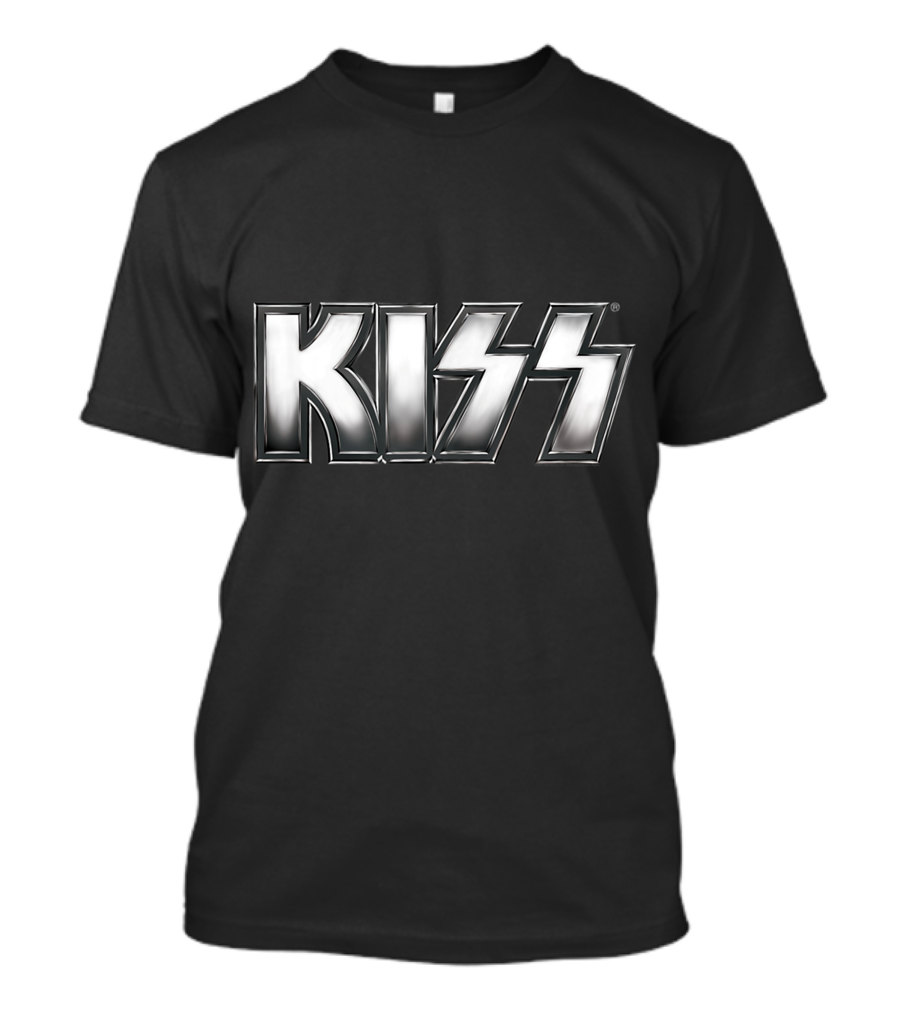 KISS Silver Metallic T-Shirt