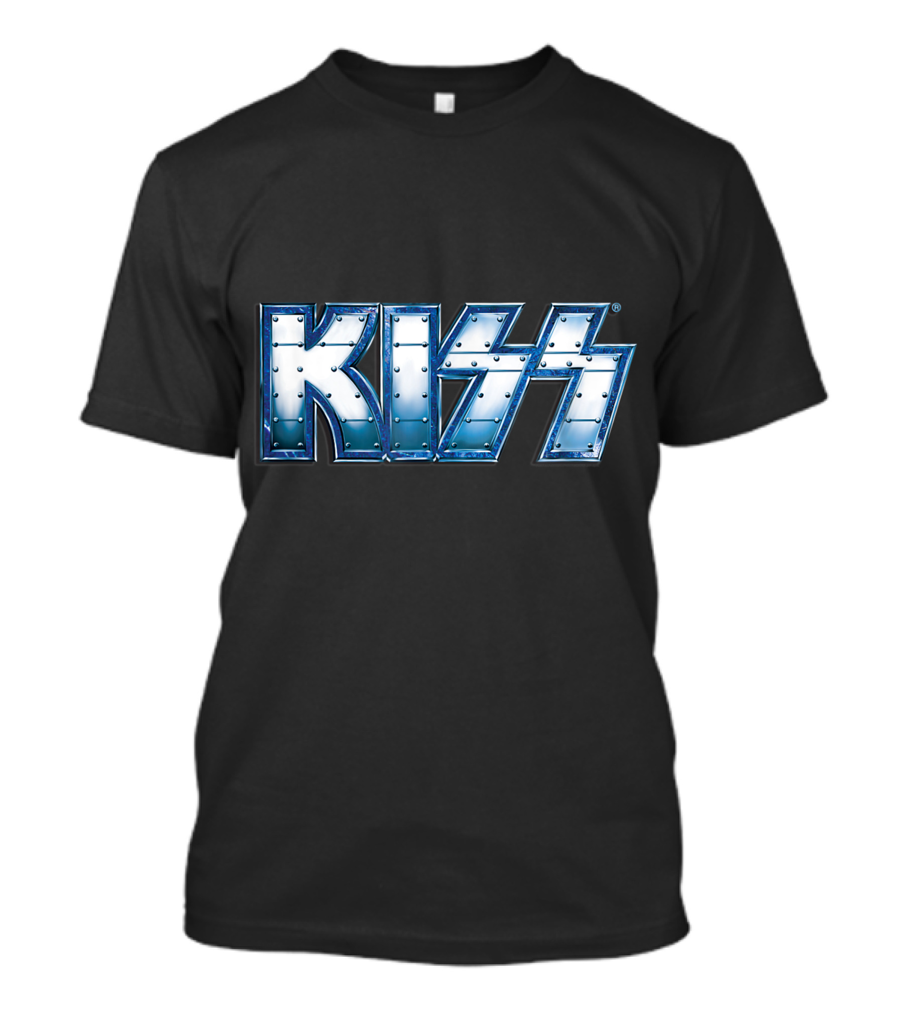KISS Blue Steel Rivet T-Shirt