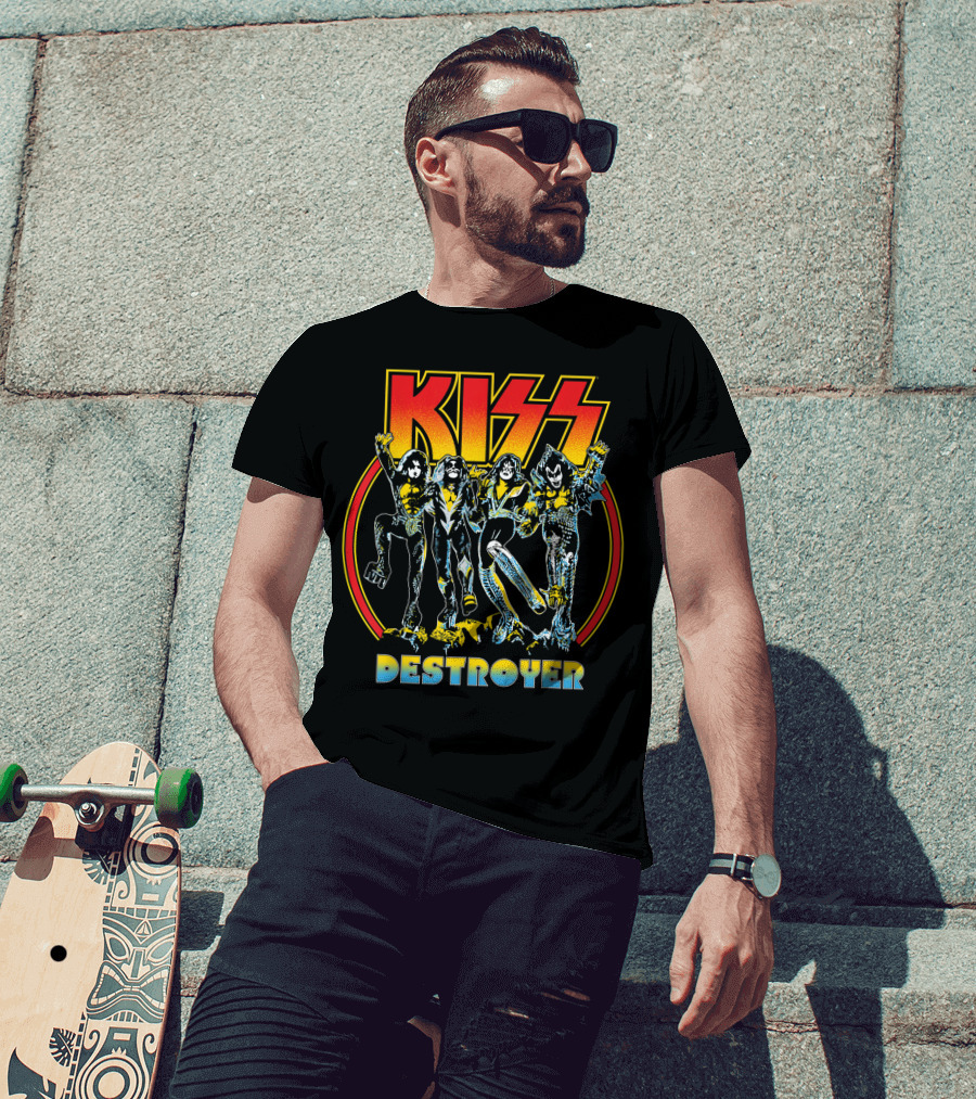 KISS Destroyer Rock And Roll Party T-Shirt