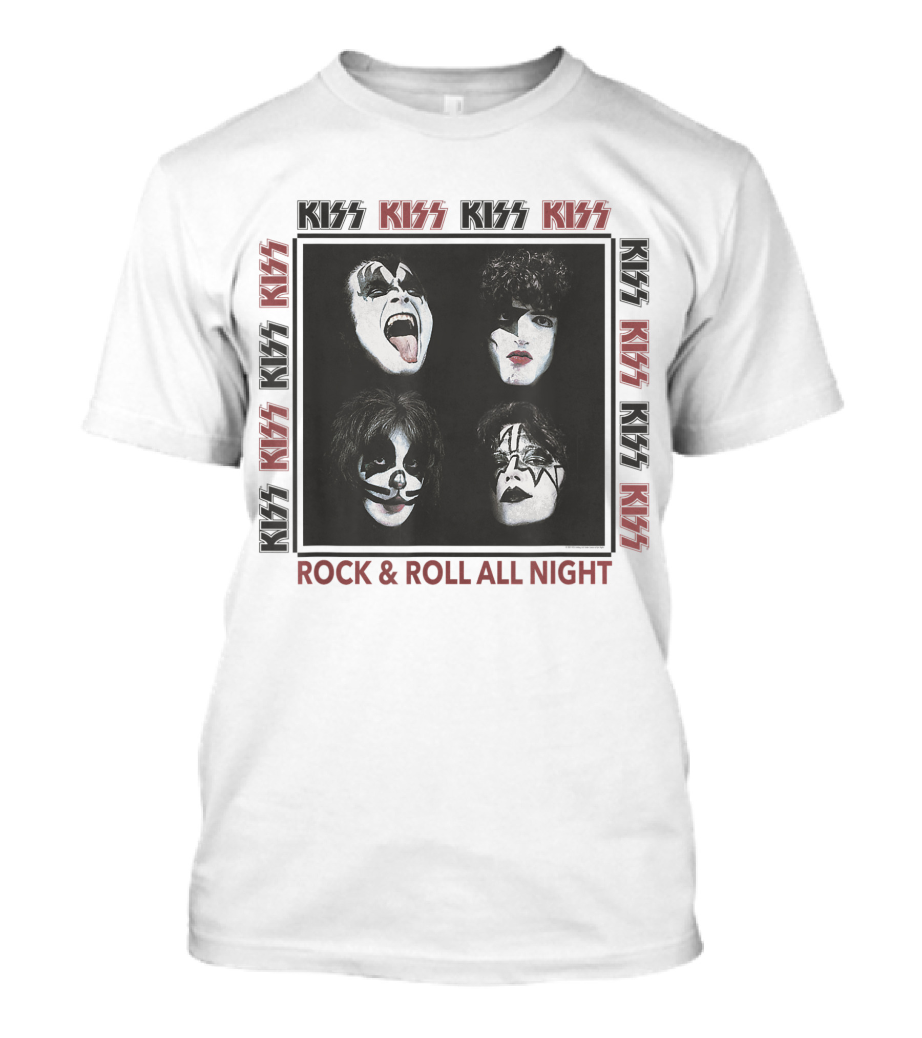 KISS Rock And Roll All Night World Domination T-Shirt