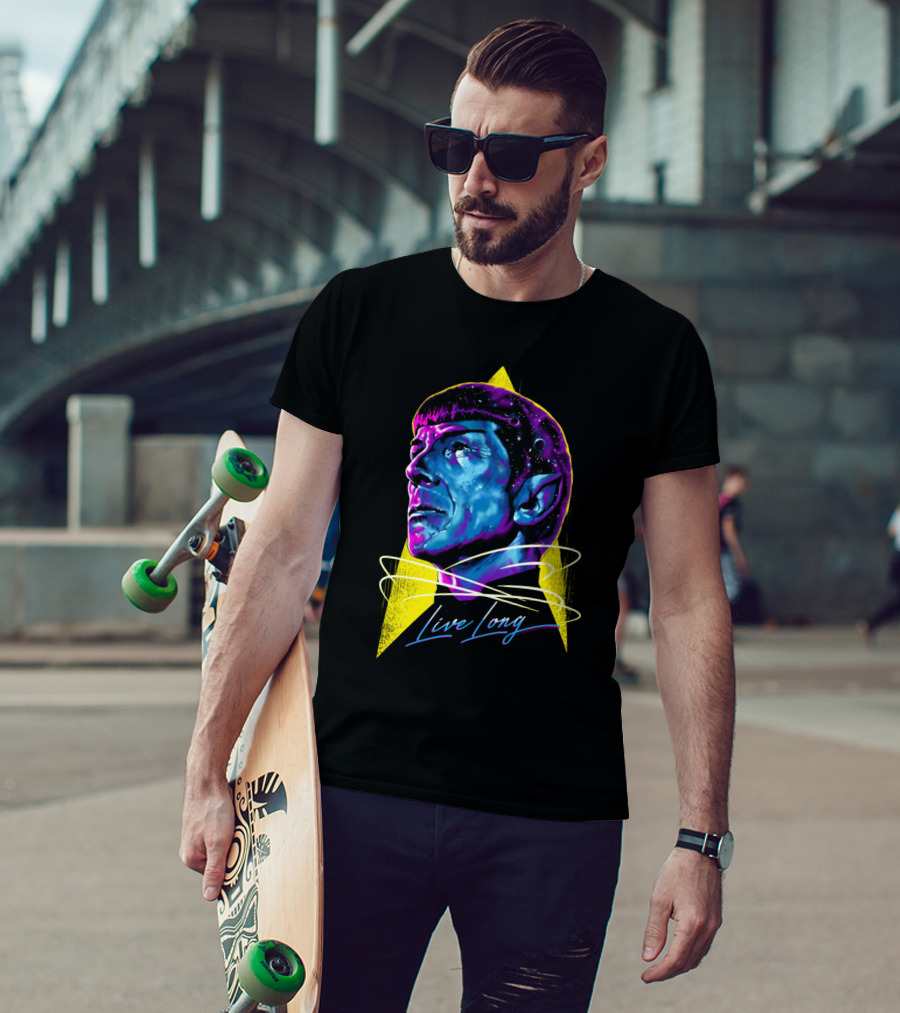 Live Long Star Trek Spock T-Shirt