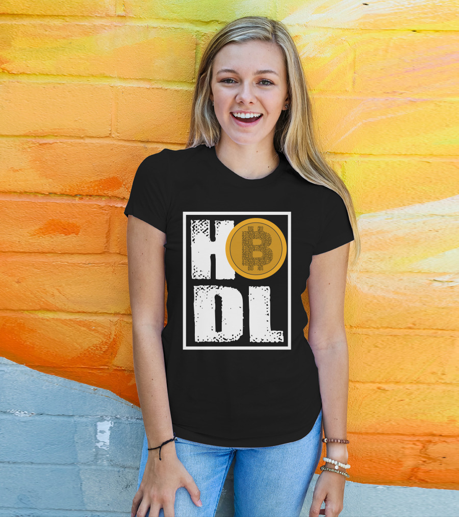 Bitcoin BTC Crypto HODL Coin Currency T-Shirt