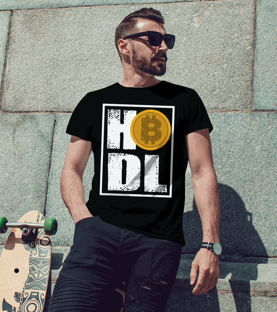 Bitcoin BTC Crypto HODL Coin Currency T-Shirt
