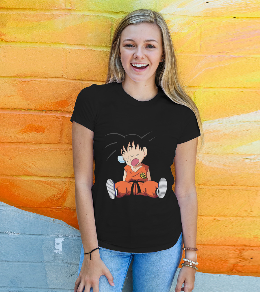 Dragonball Z Goku Kid Sleepy Super Saiyan T-Shirt