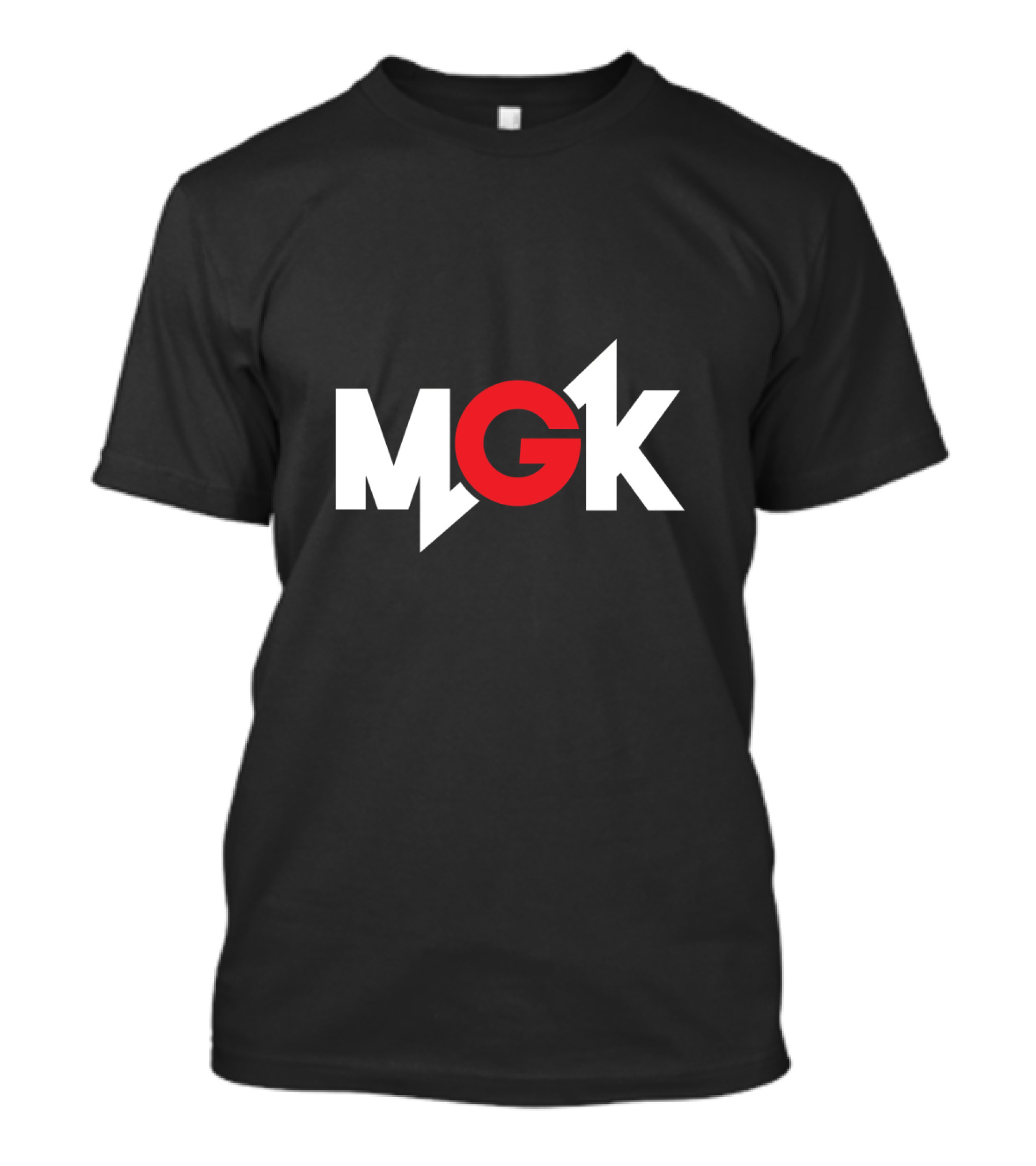 MGK Logo Bold Red Lettering With Lightning Bolt T-Shirt