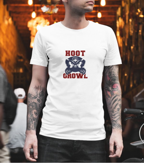 Hoot Growl Owl T-Shirt Hoot Growl Owl T-Shirt