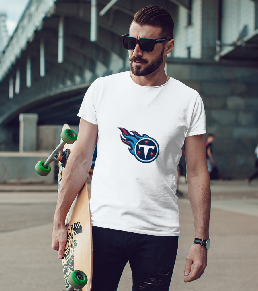 Tennessee Titans Logo Injury Reserve T-Shirt
