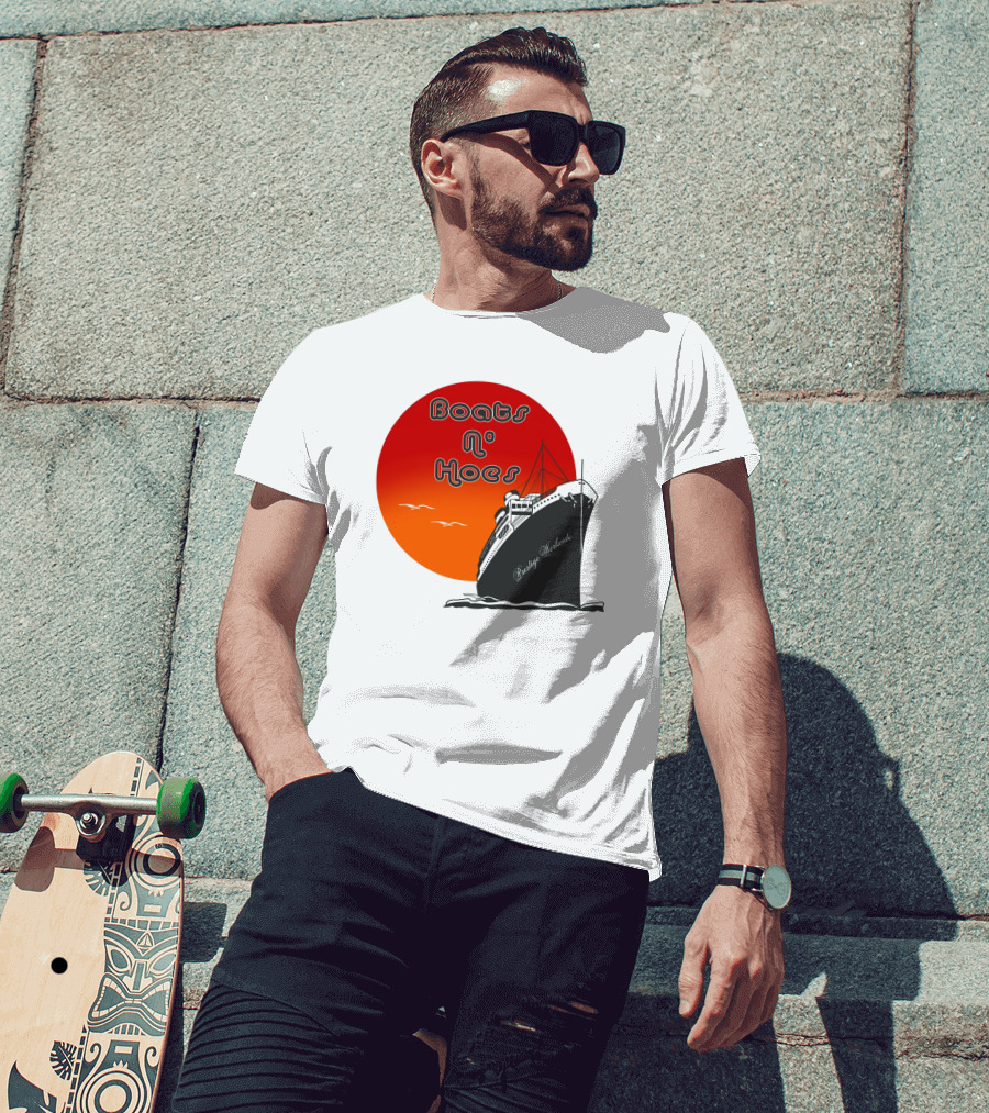Boats N' Hoes Prestige Worldwide Step Brothers Sun Cruise T-Shirt