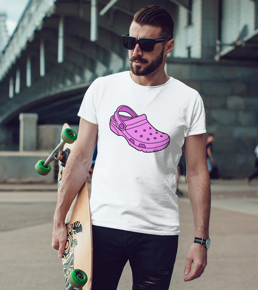 Crocs Pink Clog T-Shirt