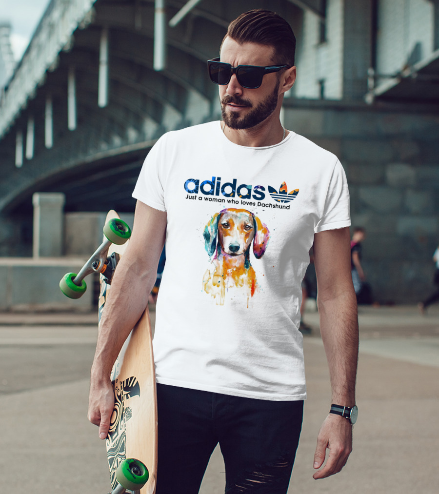 Just A Woman Who Loves Dachshund T-Shirt