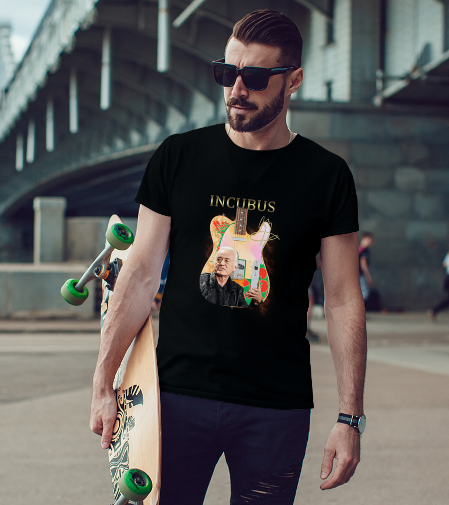 Incubus Signature Guitar With Rock Legend T-Shirt
