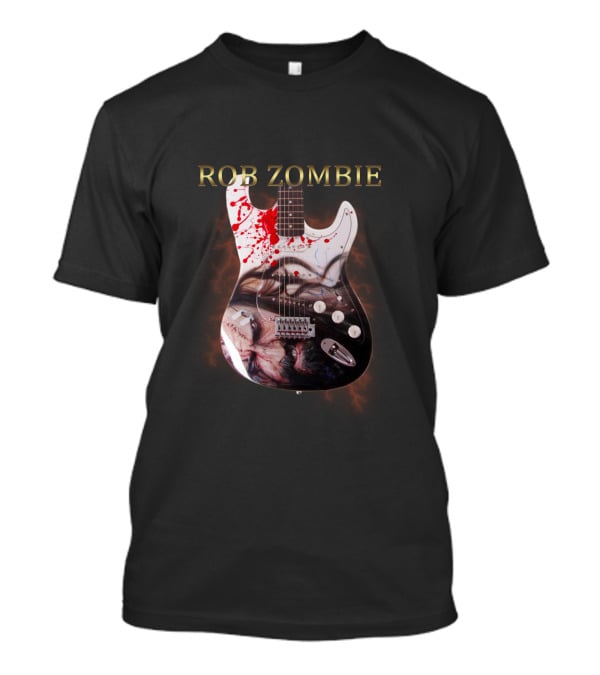 Rob Zombie Bloody Electric Guitar T-Shirt