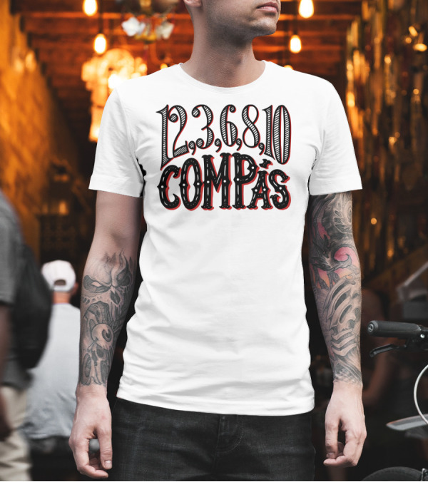 123 6810 Compas 12 T-Shirt 123 6810 Compas 12 T-Shirt