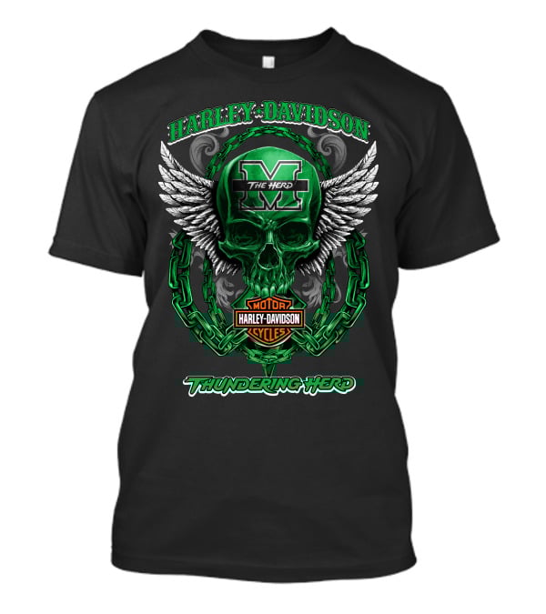 Harley Davidson The Herd Motorcycles Thundering Herd T-Shirt