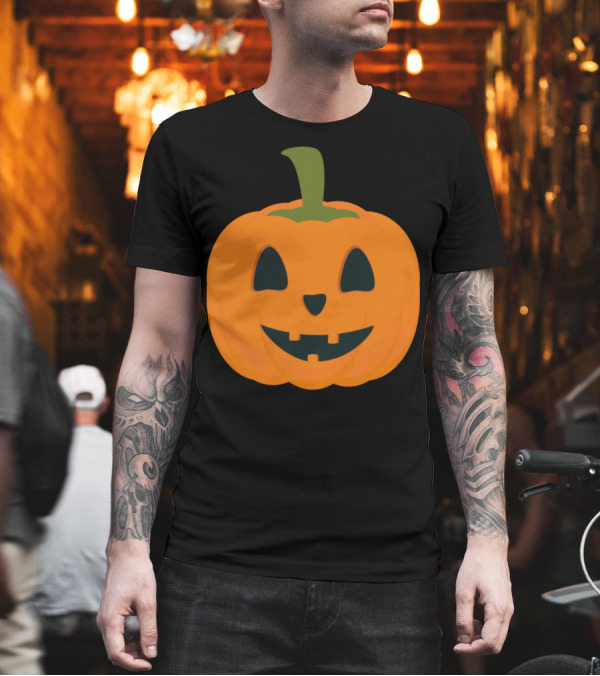 Classic Jack-o'-Lantern Halloween Pumpkin T-Shirt Classic Jack-o'-Lantern Halloween Pumpkin T-Shirt