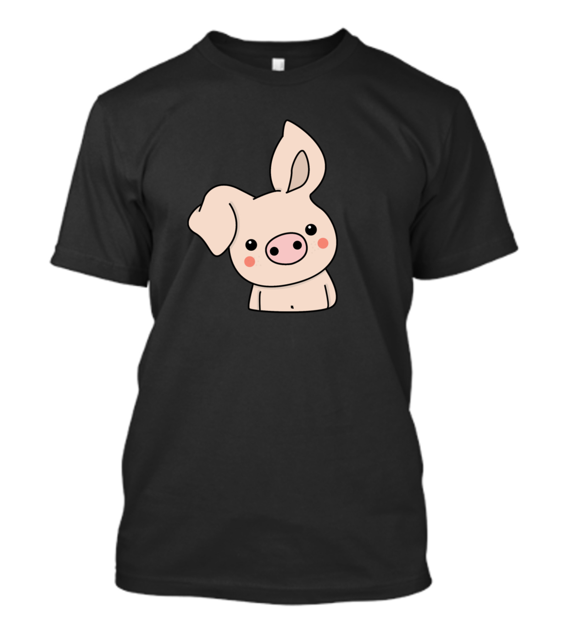 Adorable Piglet Illustration For Happy Chinese New Year T-Shirt