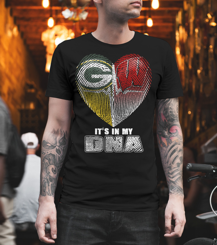 Green Bay Wisconsin It's In My Dna T-Shirt