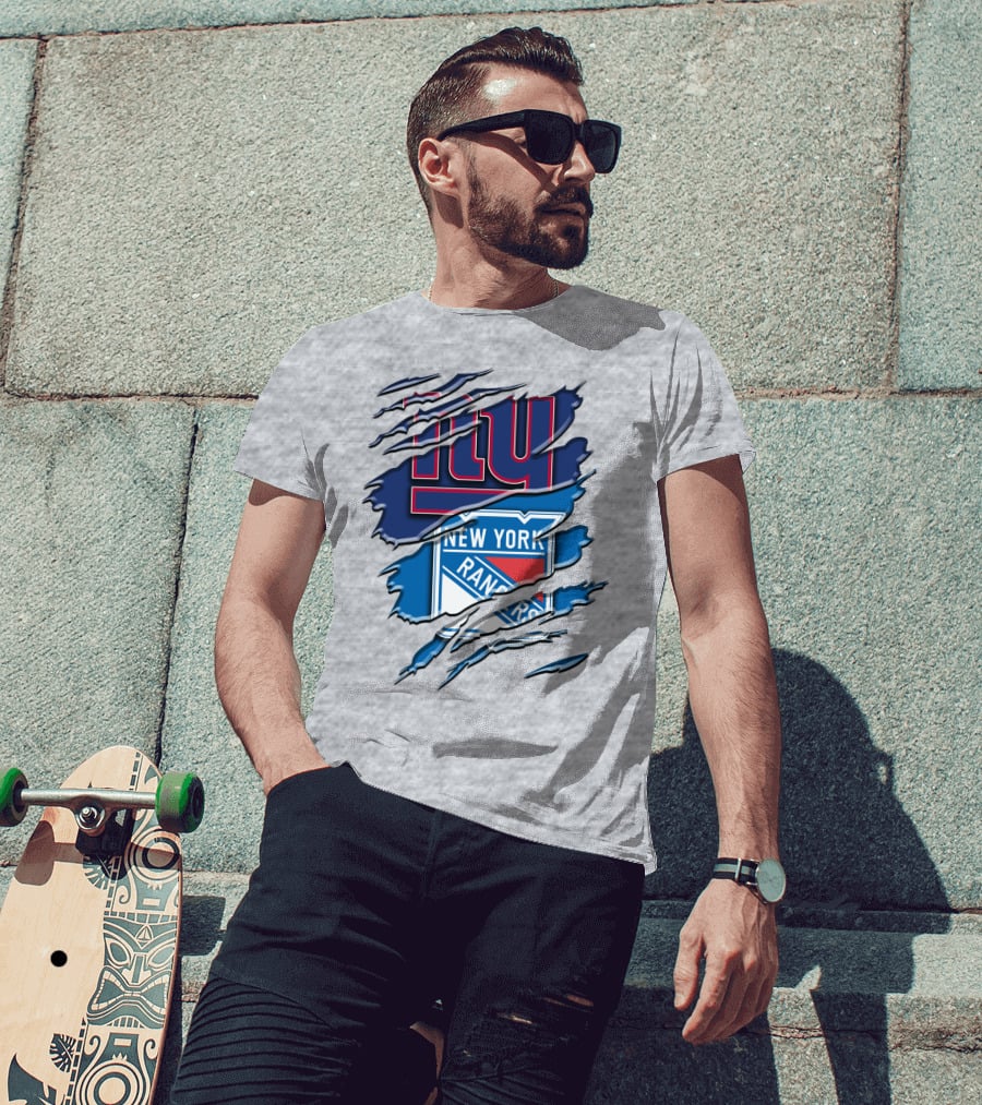 New York Giants New York Rangers Rah 065 T-Shirt