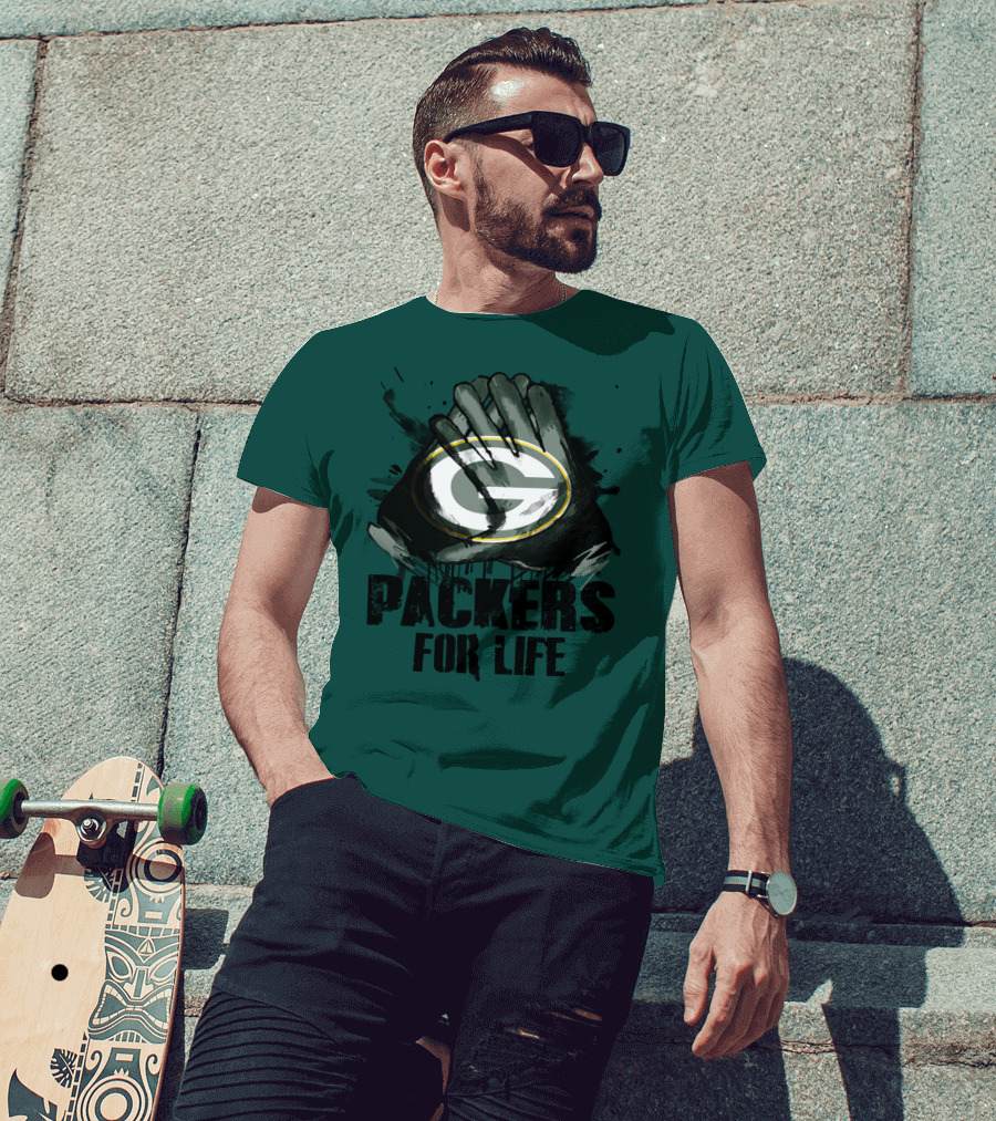 Green Bay Packers For Life T-Shirt