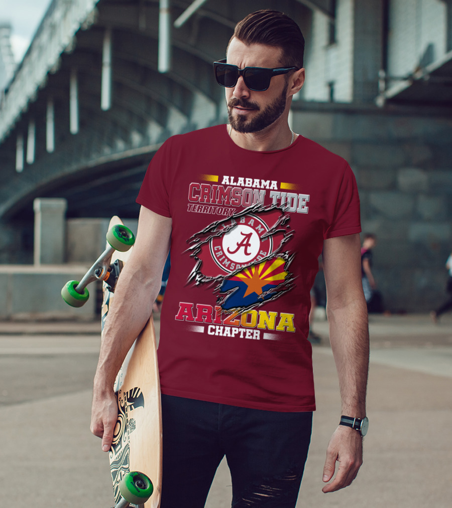 Alabama Crimson Tide Territory Arizona Chapter T-Shirt