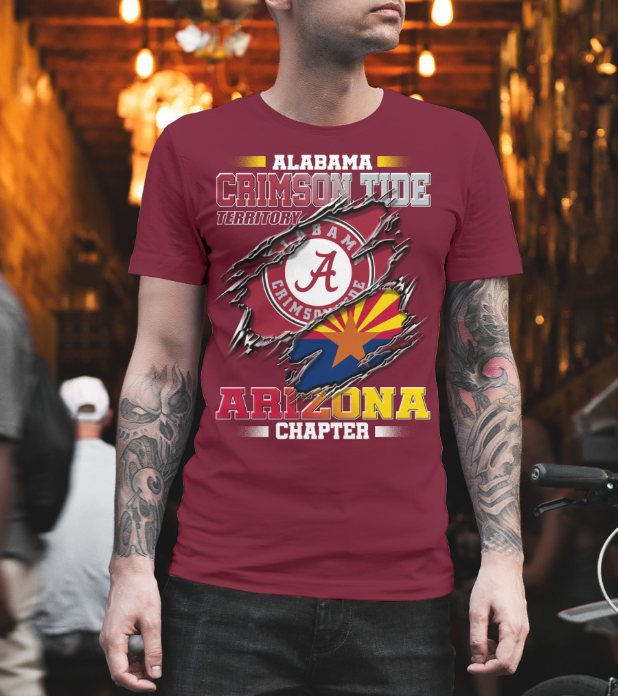 Alabama Crimson Tide Territory Arizona Chapter T-Shirt