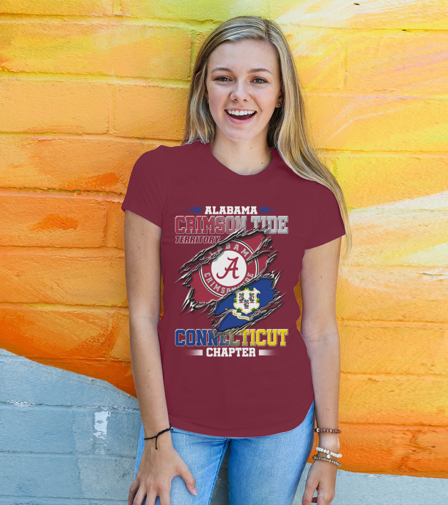 Alabama Crimson Tide Territory Connecticut Chapter T-Shirt