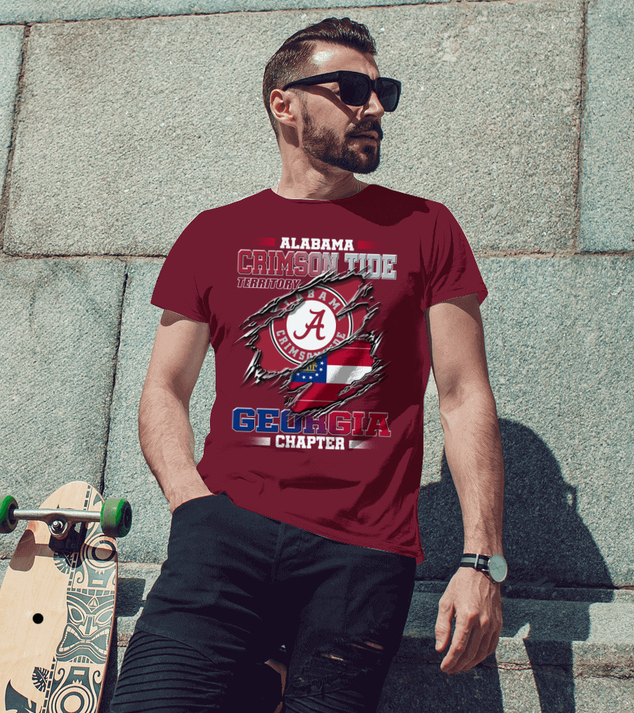 Alabama Crimson Tide Territory Georgia Chapter T-Shirt