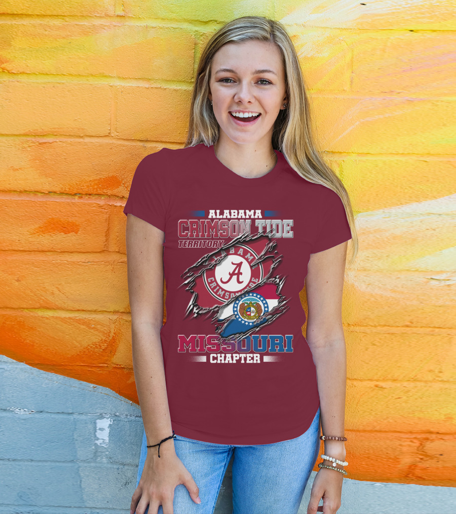 Alabama Crimson Tide Territory Missouri Chapter T-Shirt