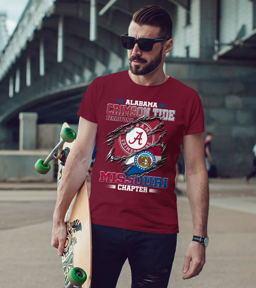 Alabama Crimson Tide Territory Missouri Chapter T-Shirt