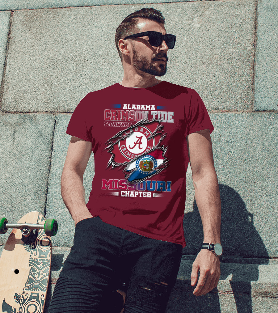 Alabama Crimson Tide Territory Missouri Chapter T-Shirt