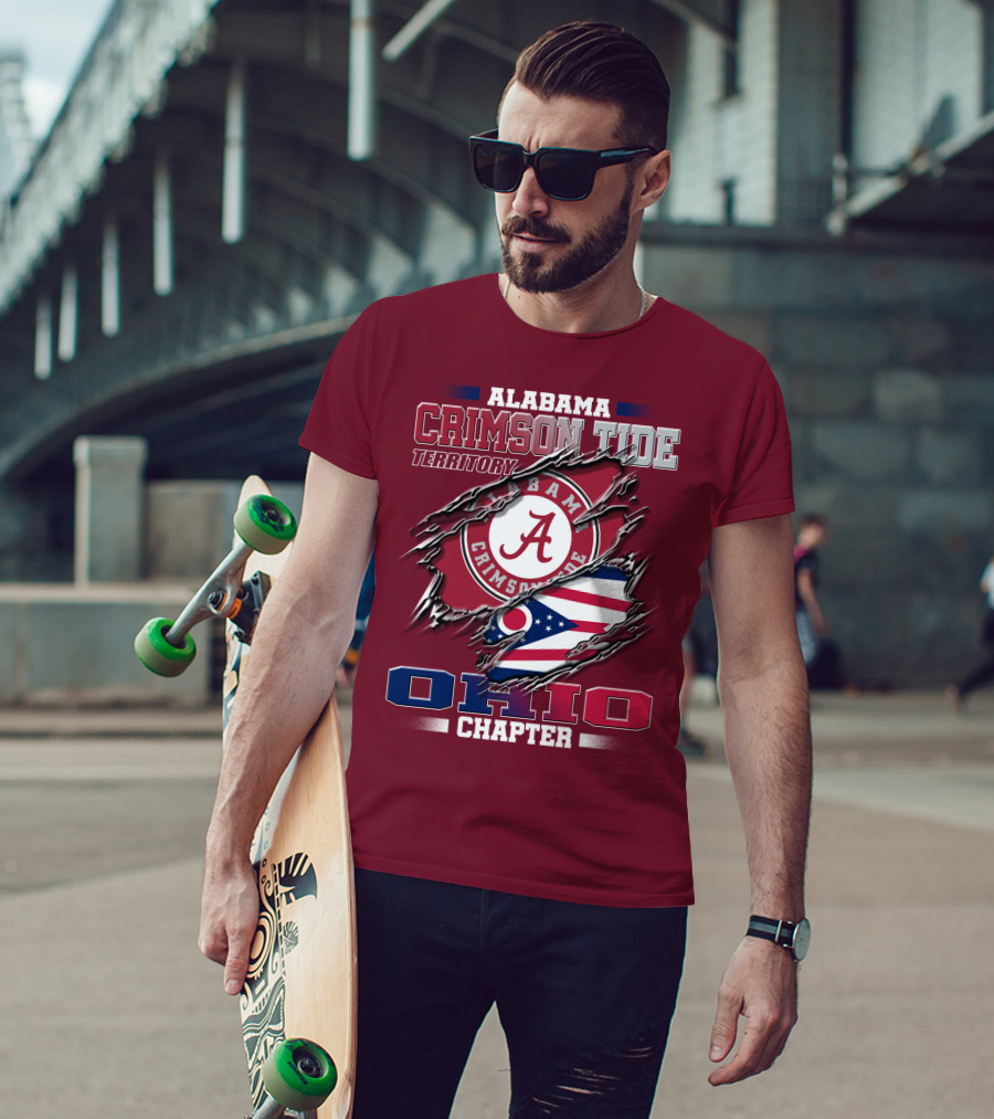 Alabama Crimson Tide Territory Ohio Chapter T-Shirt