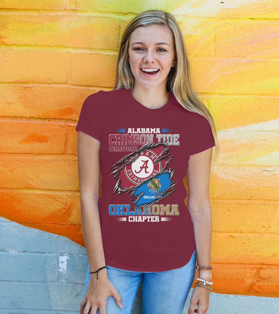 Alabama Crimson Tide Territory Oklahoma Chapter T-Shirt