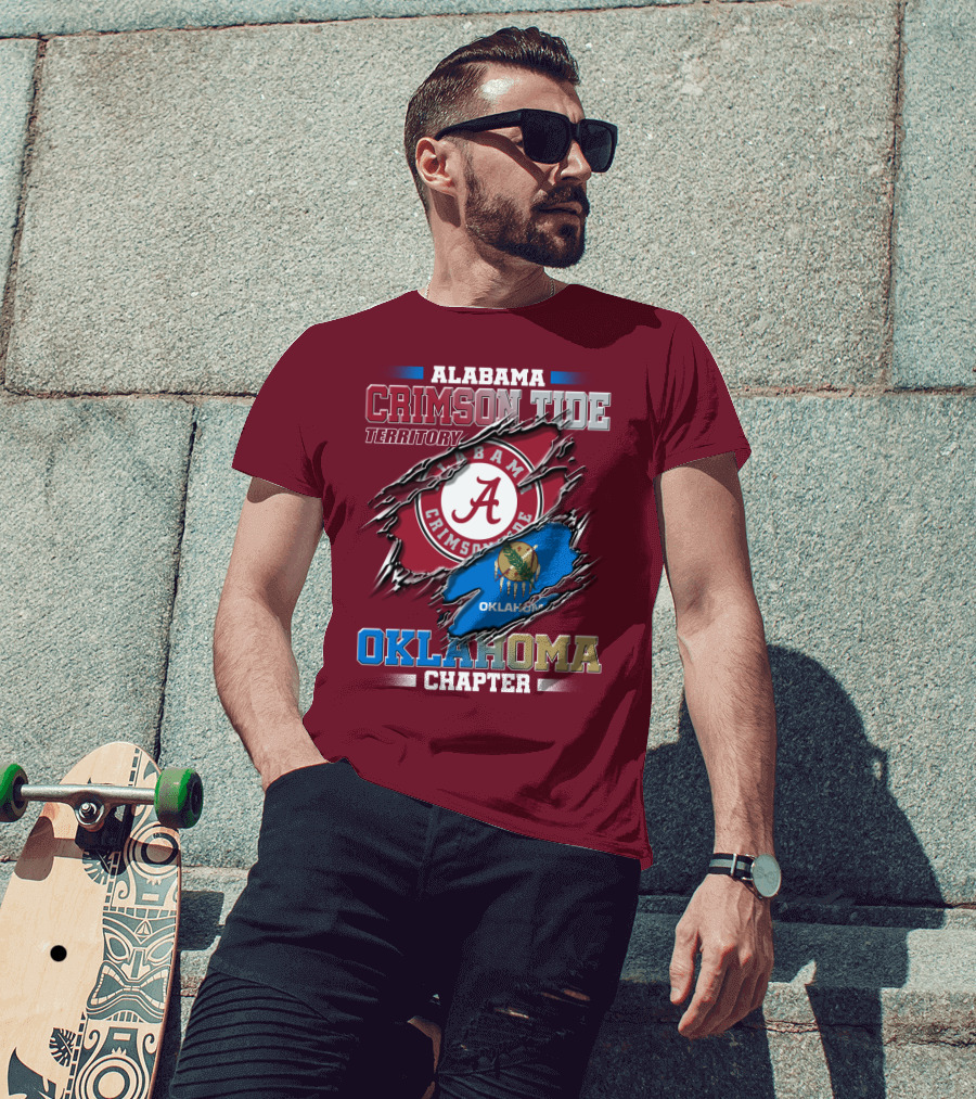 Alabama Crimson Tide Territory Oklahoma Chapter T-Shirt