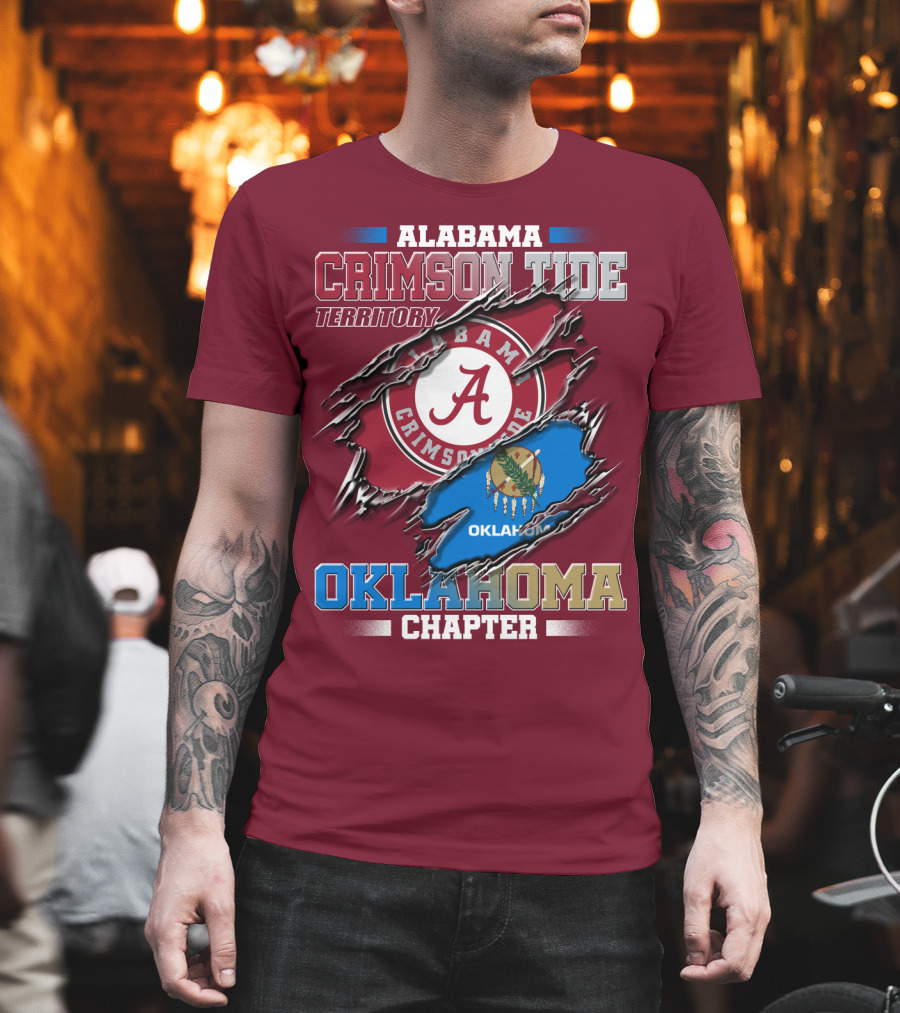Alabama Crimson Tide Territory Oklahoma Chapter T-Shirt