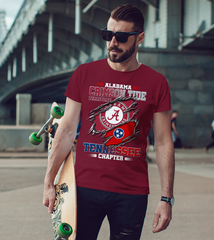 Alabama Crimson Tide Territory Tennessee Chapter T-Shirt