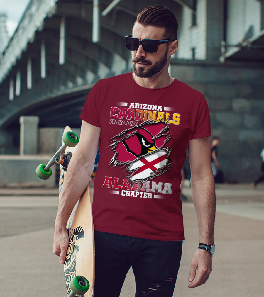 Arizona Cardinals Territory Alabama Chapter T-Shirt