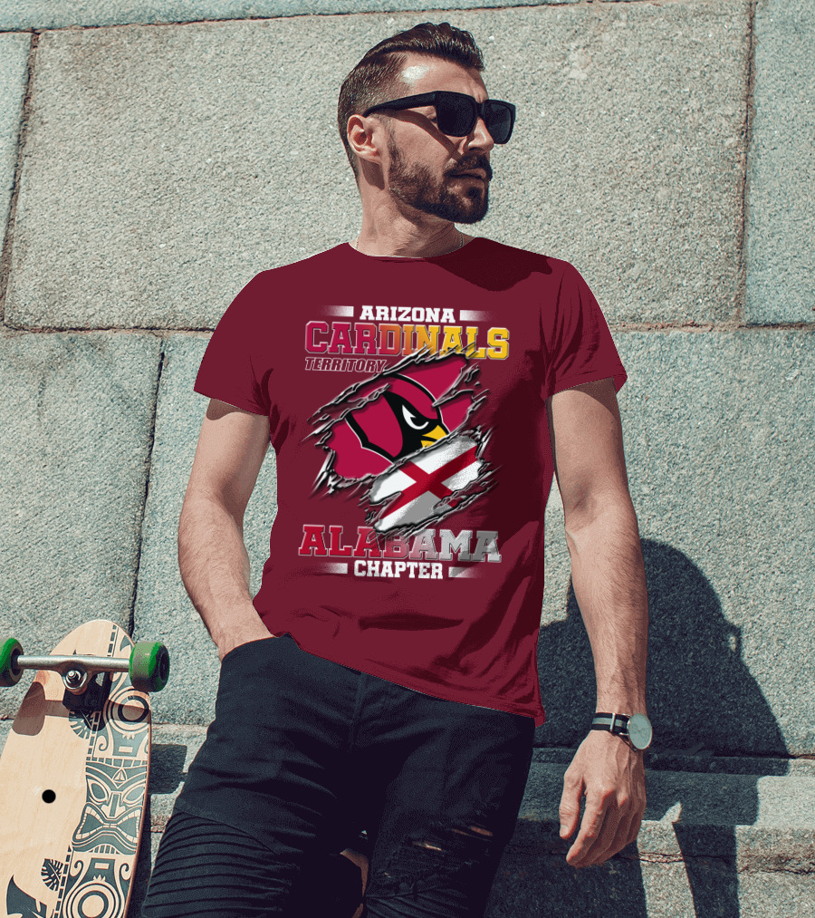 Arizona Cardinals Territory Alabama Chapter T-Shirt