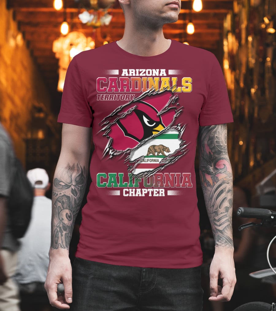 Arizona Cardinals Territory California Chapter T-Shirt