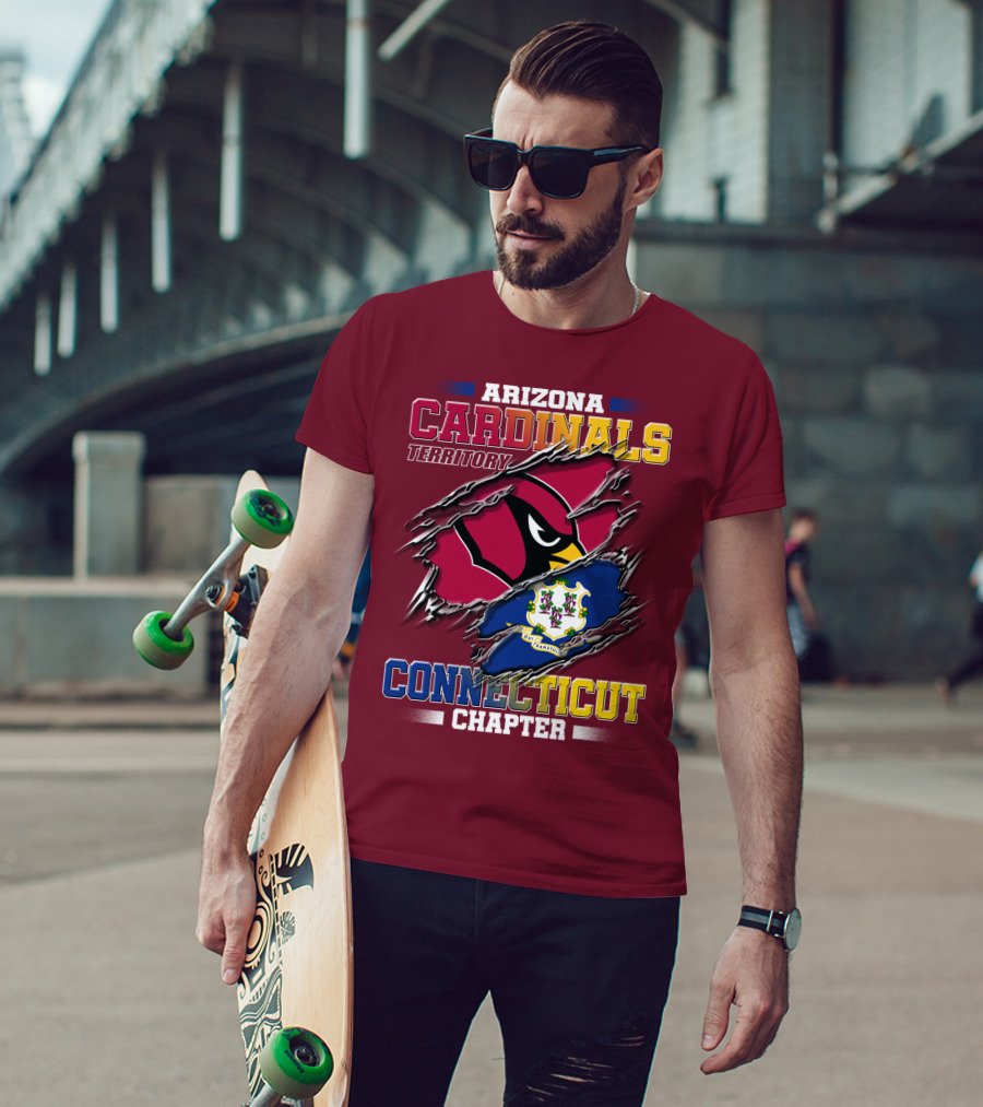 Arizona Cardinals Territory Connecticut Chapter T-Shirt