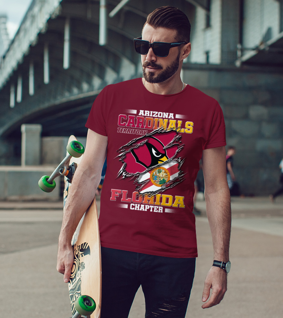 Arizona Cardinals Territory Florida Chapter T-Shirt