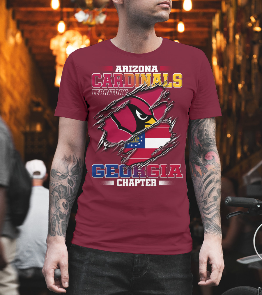 Arizona Cardinals Territory Georgia Chapter T-Shirt