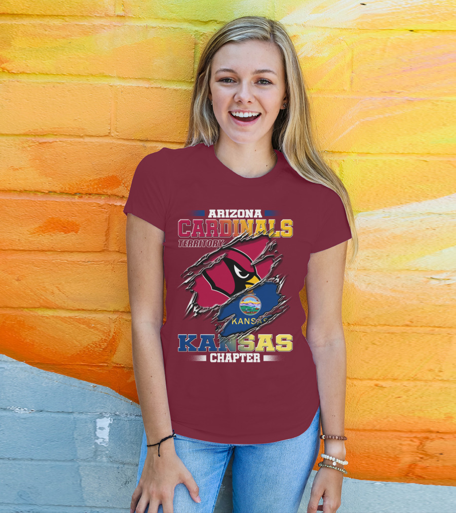 Arizona Cardinals Territory Kansas Chapter T-Shirt