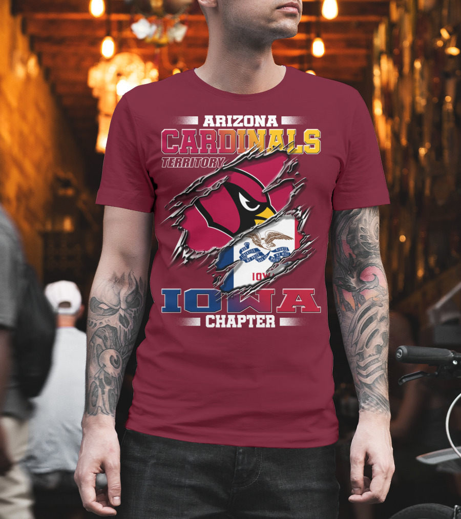 Arizona Cardinals Territory Iowa Chapter T-Shirt