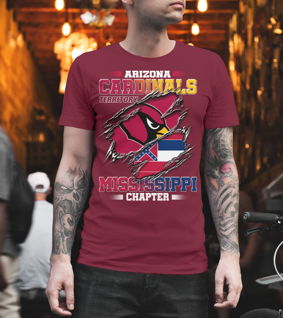 Arizona Cardinals Territory Mississippi Chapter T-Shirt