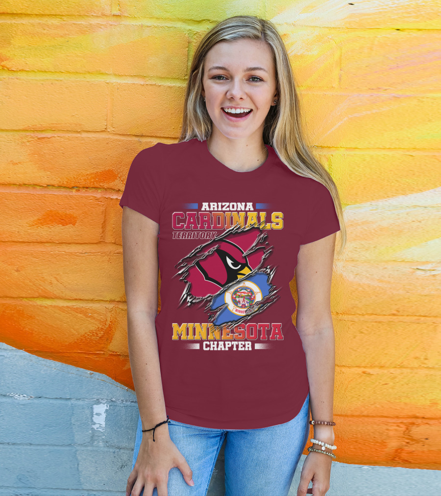 Arizona Cardinals Territory Minnesota Chapter T-Shirt