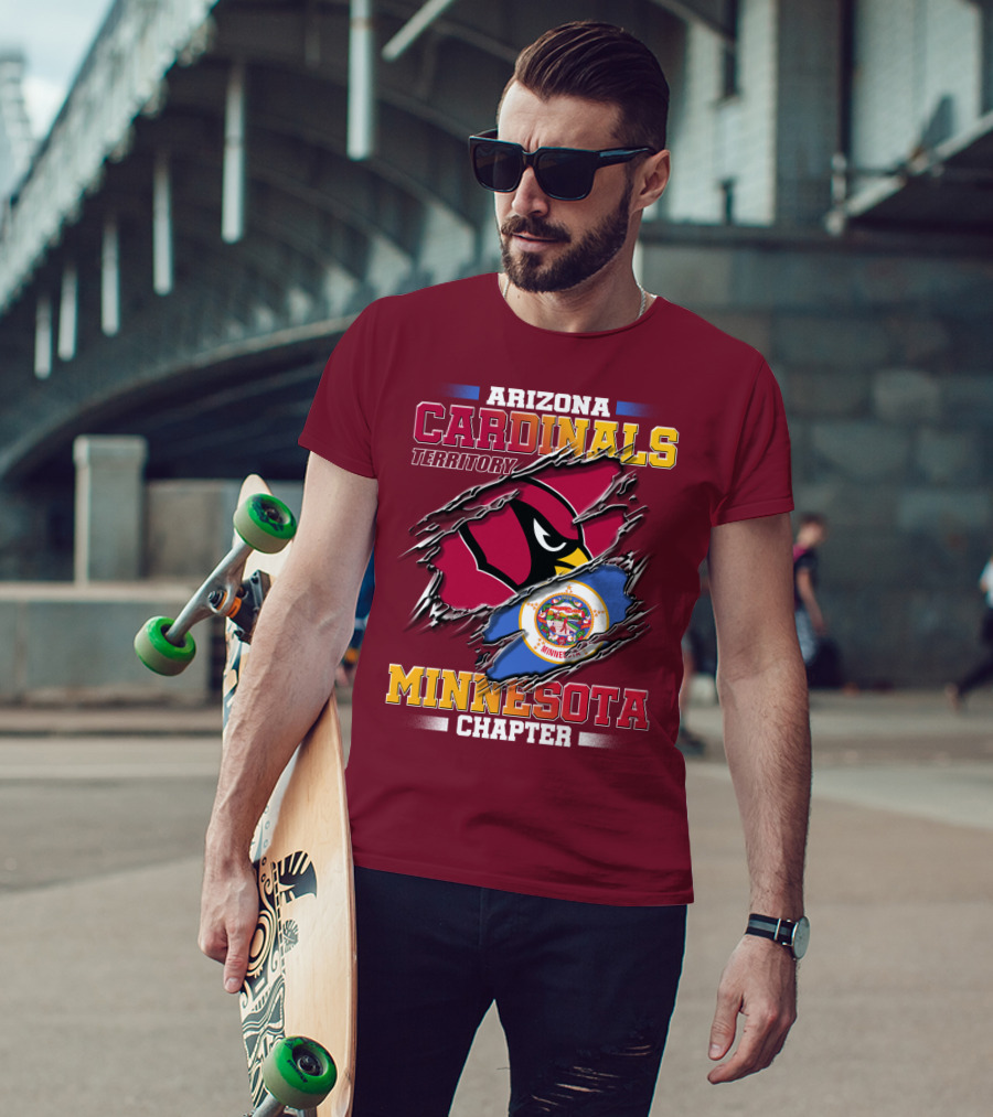 Arizona Cardinals Territory Minnesota Chapter T-Shirt