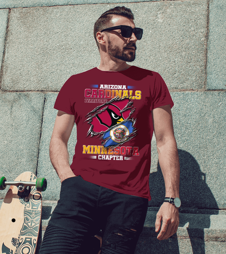 Arizona Cardinals Territory Minnesota Chapter T-Shirt