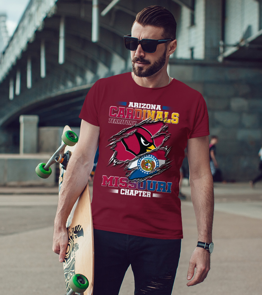 Arizona Cardinals Territory Missouri Chapter T-Shirt