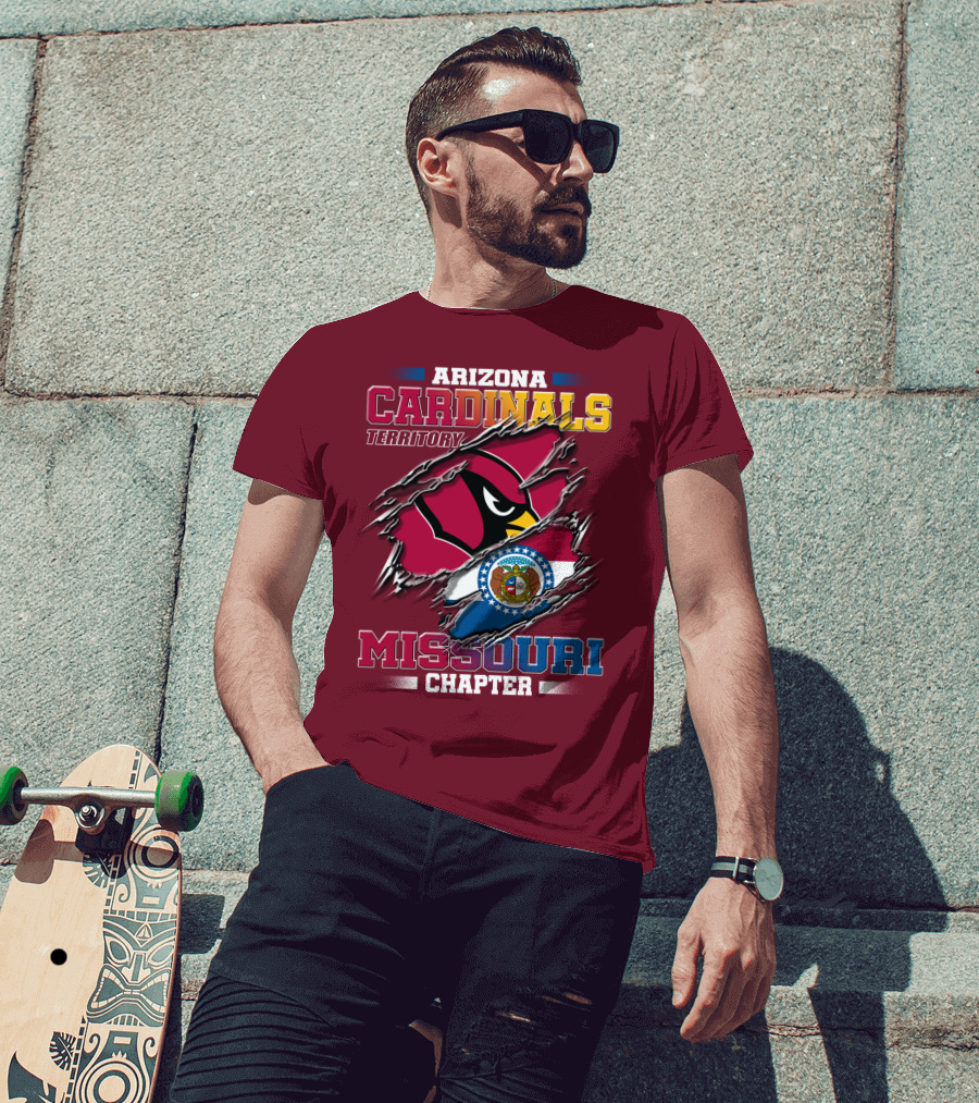 Arizona Cardinals Territory Missouri Chapter T-Shirt